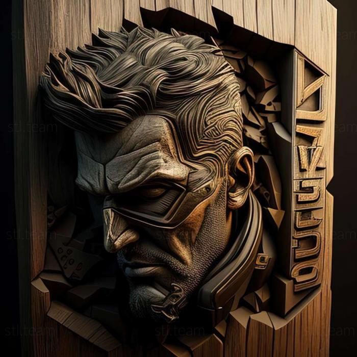 3D модель Deus Ex Mankind разделили криминальную игру (STL)